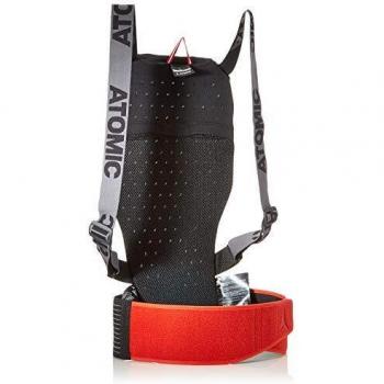 ATOMIC Live Shield Protector Dorsal de esquí Extensible, Unisex Adulto, Negro, XS