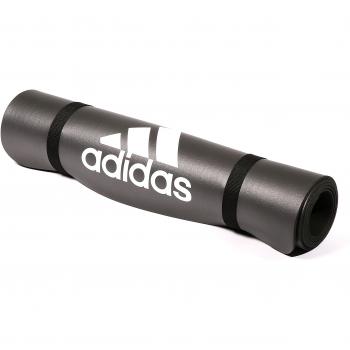 adidas Mat - Solid Colchoneta Fitness, Unisex adulto, Gris, Talla Única