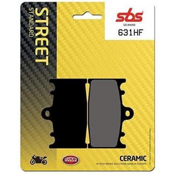Pastillas de Freno Cerámicas SBS 631HF para Motores de Calle