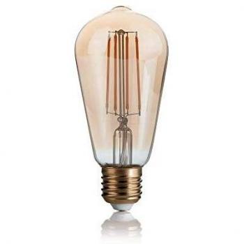 Bombilla LED Vintage E27 4W 300lm 2200K Ámbar