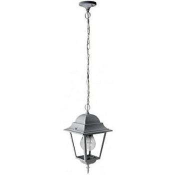 Colgante blanco para exterior Aluminio SPICA Ip44 Regx21,5x21,5 Cm FABRILAMP