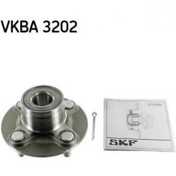 SKF Juego de cojinete de rueda VKBA 3202, incluye rodamientos de rueda, sellos y componentes necesarios para la instalación