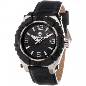 Timberland Men's Watch TBL13321JSTB-02C (45mm) - Genuine Leather Strap, Gray, One Size