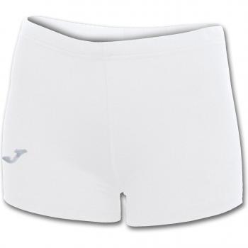 Joma Brama Academy Women's Athletic Shorts - White Lycra