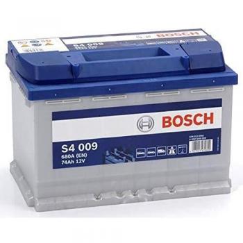 Batería Coche Bosch S4009 74Ah 680A EN +Izq 12V