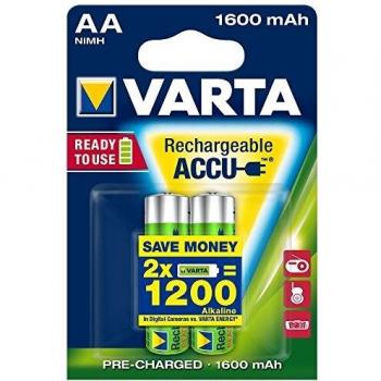 Varta Recharge Accu Power, recargable - Pilas de NiMH AA Mignon