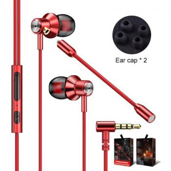 Auriculares internos con cable de 3,5mm con micrófono para Gaming, compatibles con Xiaomi y Huawei - Modelo TXTB1