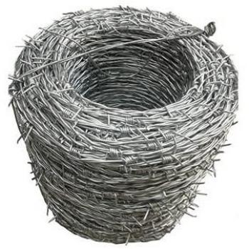 Alambre Espino Galvanizado 4/13/15 Rollo 250 m - Resistente a la Corrosión