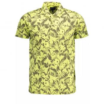Gant Men's Yellow Cotton Polo Shirt - Size S