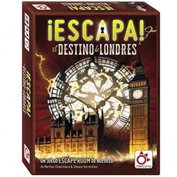 Juego de Mesa Mercurio - ¡Escapa! El Destino es Londres