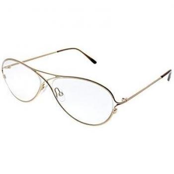 Tom Ford Ft5160-028 metal monturas de gafas Rose 55mm Oro