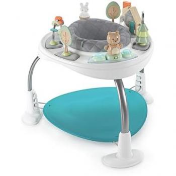 Correpasillos Ingenuity 2 en 1 Spring & Sprout - Centro de Actividades y Mesa Multicolor para Bebés