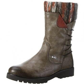 Rieker Kinder K0177, Botas de Montar para Niñas, Gris