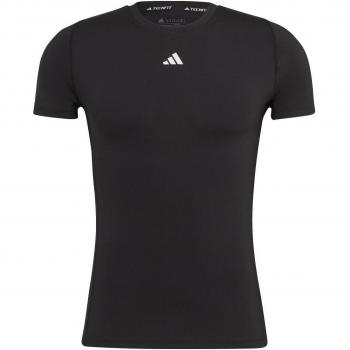 Camiseta Adidas Techfit Training Hombre Black