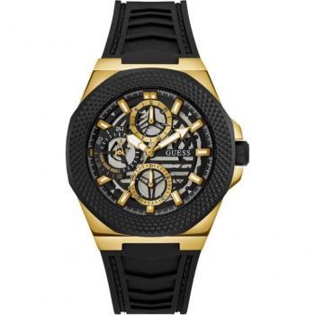 Reloj de hombre Guess Front-Runner GW0577G2 con correa de silicona negra