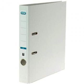 Carpeta Elba Smart Pro A4 50 mm PP/Papel, blanca con lomo intercambiable