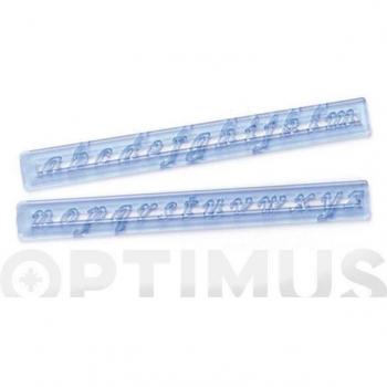 SET CORTADORES TAPPITS FMM - ALFABETO MINUSCULA (CURSIVA)