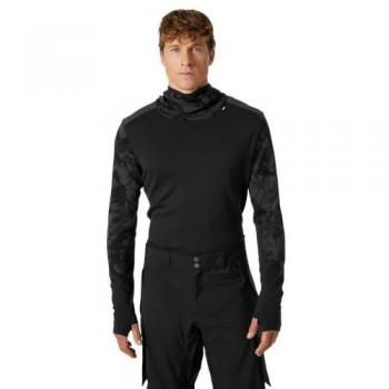 Helly Hansen Men's Lifa® Merino Midweight Long Sleeve Thermal Shirt Black XXL