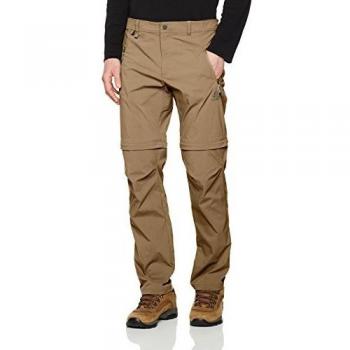 Odlo Pants Zip de Off Wedge Mount Pantalón, Primavera/Verano, Hombre, Color Lead Gray, tamaño 54