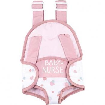 Asiento portabebés para muñecas Smoby Baby Nurse - Lanières ajustables y 2 posiciones, hasta 42 cm