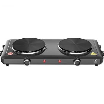 Cocina eléctrica portátil 2 quemadores Thulos