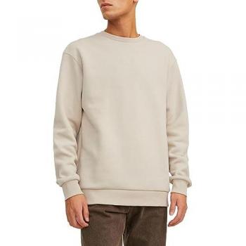Jack & Jones Men's Bradley Beige Crewneck Sweatshirt XXL