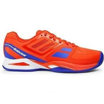 Babolat propulse Team Clay Zapatillas de tenis para hombre, rojo / azul, 10.5 UK - 45 EU