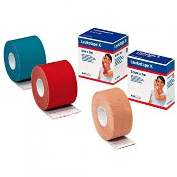 Leukotape K Blue Adhesive Elastic Bandage 5cm x 5m