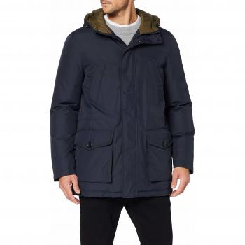 Geox M CALGARY R Parka Hombre, Azul