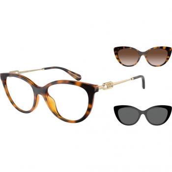Emporio Armani EA4213U Cat Eye Sunglasses, Color 50261W, Tortoise Shell, Unisex, One Size