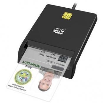 Adesso SCR-100 USB Wired External Smart Card Reader