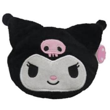 Monedero Peluche Oficial Hello Kitty Kuromi 3D Color Blanco