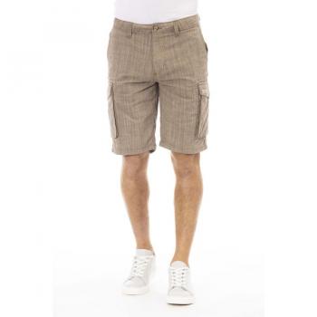 Baldinini Trend Brown Cotton Short - W30