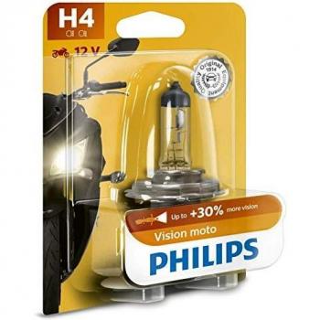 Bombilla Philips VISION MOTO H4 12V 6055W P43T38