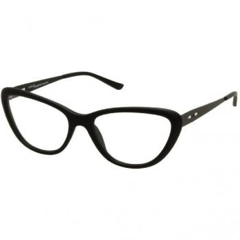 Italia Independent II 5516 009.000 Women’s Eyeglasses Black Size 54 - Blue Light Block Available