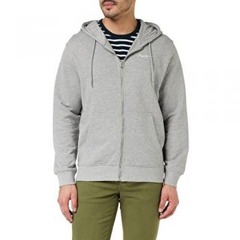 Pepe Jeans Chaqueta de Chándal con Cremallera para Hombre EDWARD ZIP - Chaqueta, Algodón, Cremallera, Logotipo, Capucha, Color sólido