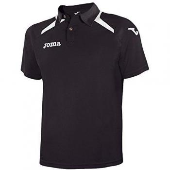 Joma - Polo champion ii negro-bco para hombre