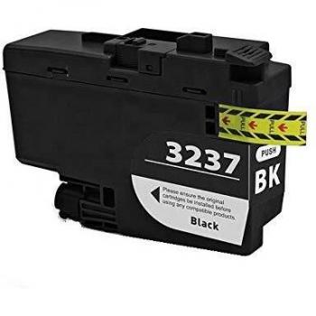 Cartucho de tinta negro Q-Nomic LC-3237BK compatible con impresoras MFC-J6945DW, MFC-J5945DW, J6947 y HL-J6000DW-3K, capacidad de 65 ml