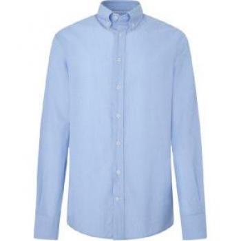 Camisa Hackett London Filafil Polka Dot Azul