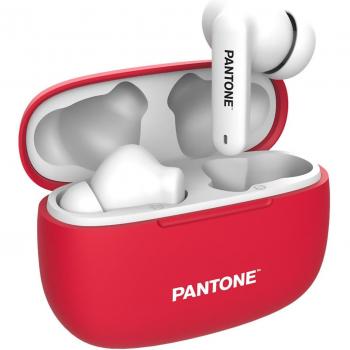 Auriculares Inalámbricos Pantone TWS In-Ear Color Rojo