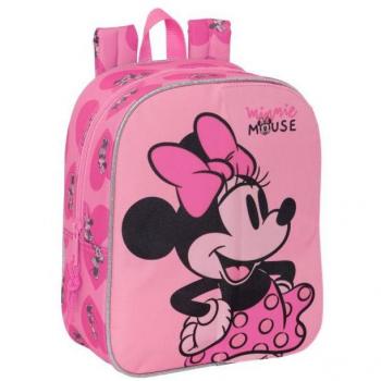 Mochila Guardería Adaptable Carro Intercambio Minnie Mouse Loving