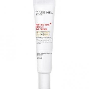 CARENEL Peptied Max Rescue Eye Cream - Advanced Formula for Wrinkle Reduction, Elasticity Improvement, Eyebag and Dark Circle Care - Korean Skin Care Solution