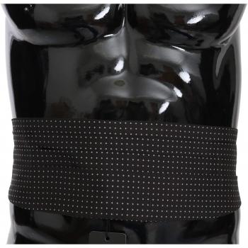 Dolce & Gabbana Black Dotted Waist Belt Silk Cummerbund - IT56 | XL
