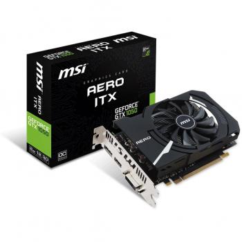 Tarjeta Gráfica MSI GeForce GTX 1050 Aero ITX OCV1 2GB GDDR5