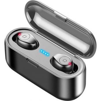 Auriculares Inalámbricos Bluetooth 5.0 Estéreo 9D Impermeables IPX7 con Banco de Energía de 4000mAh TWS