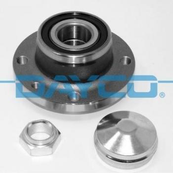 Kit de cojinete de rueda DAYCO KWD1018, incluye rodamientos de alta calidad, sellos y componentes necesarios para una instalación completa, diseñado para garantizar un rendimiento óptimo y duradero en vehículos