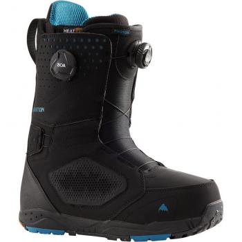 Burton Photon BOA Wide 2025 Botas de Snowboard negras con sistema de cierre BOA, diseño ancho, construcción ligera, aislamiento térmico y suela de alta tracción