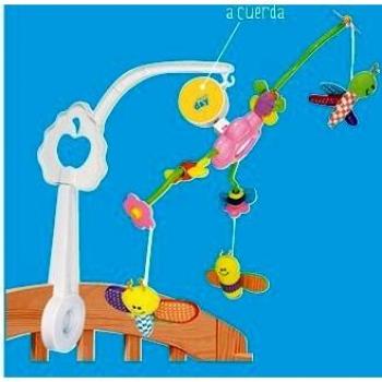 Happy Day Carrusel Cuna Giro En Diagonal Mod. Abejitas