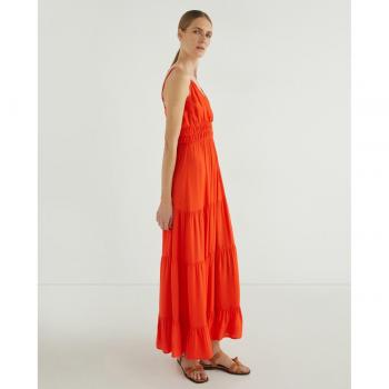 Yas Vestido Largo de Mujer con Tirantes, Características: diseño elegante, tejido ligero y transpirable, ajuste cómodo, disponible en varios colores y tallas