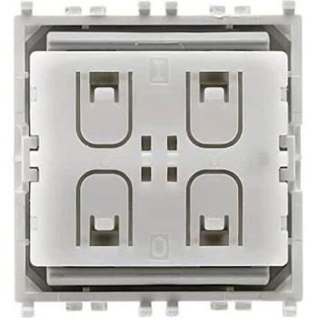 Mando a Distancia Plano de 4 Pulsadores RF EnOcean con Alimentación Energy Harvesting